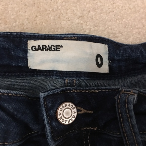 Brand New Dark Wash Garage Ripped Jeans - Picture 3 of 5